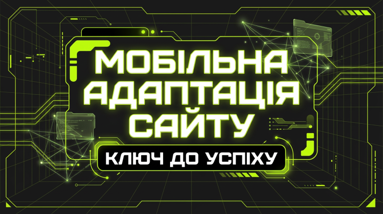 Мобільна адаптація сайту: чому це вже не перевага, а необхідність