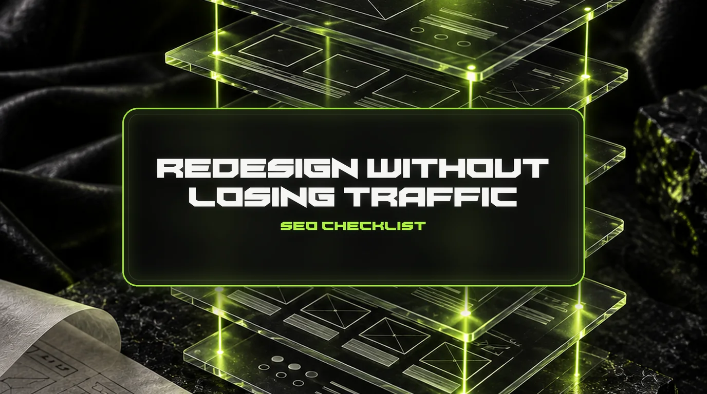 How to Redesign a Website Without Losing SEO Traffic: A Checklist 1 How to Redesign a Website Without Losing SEO Traffic: A Checklist