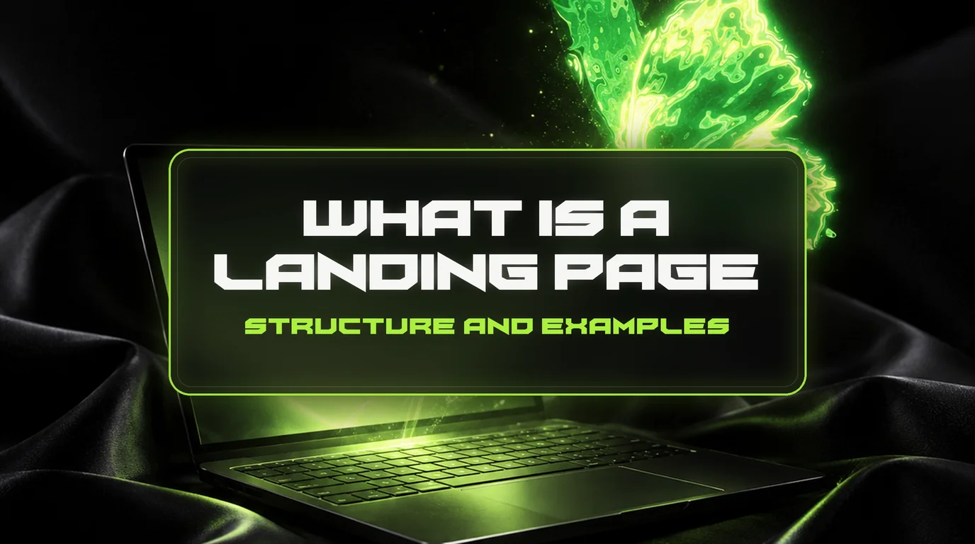 What Is a Landing Page: What It Is For, What It Consists Of and Examples 1 What Is a Landing Page: What It Is For, What It Consists Of and Examples