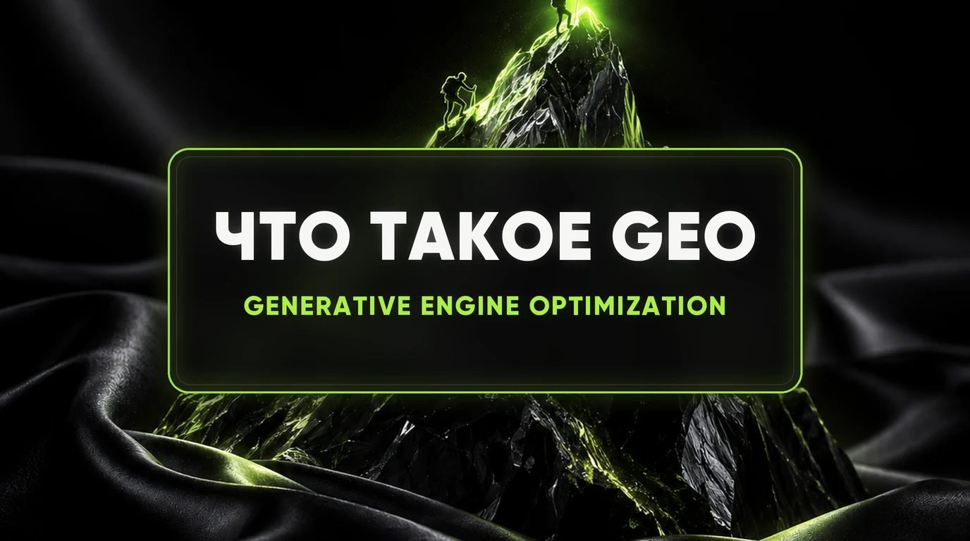 Что такое GEO (Generative Engine Optimization) простыми словами 1 Что такое GEO (Generative Engine Optimization) простыми словами